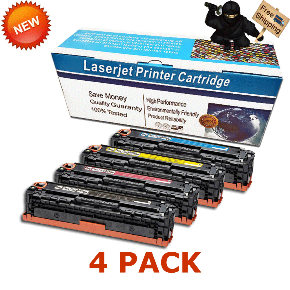 4 PACK CRG131 Toner For Canon 131 ImageCLASS MF8280Cw MF8230CN MF624Cw MF628Cw