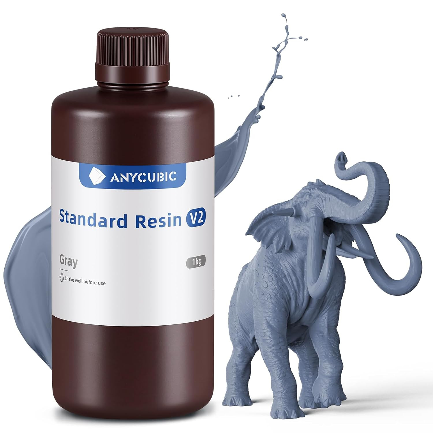 10-100KG ANYCUBIC Photopolymer Resin 405nm UV Standard Resin V2 3D Printer Lot