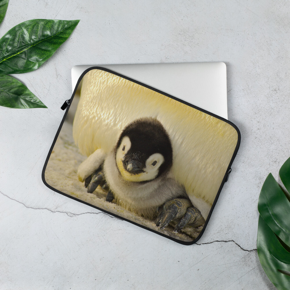 Cute Baby Penguin Laptop Sleeve Cover Case Nature Wildlife