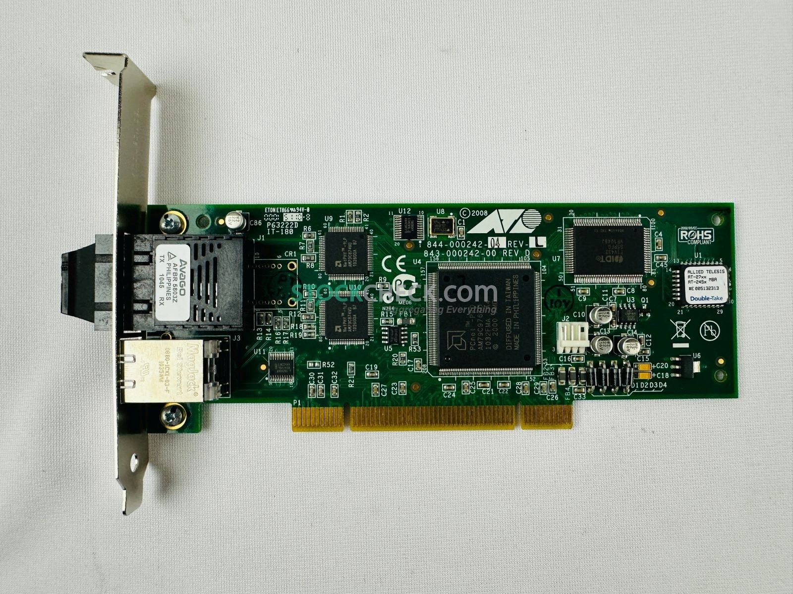 Allied Telesyn AT-2701FX 100 Mbps Fast Ethernet Fiber Network Interface Card