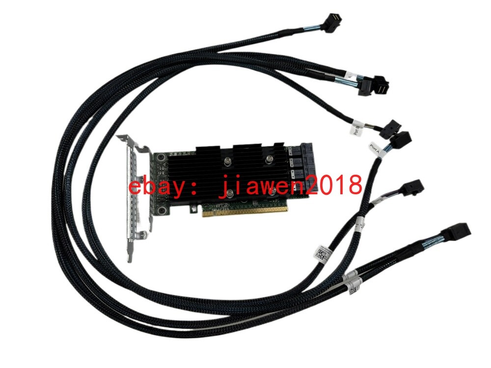 DELL R730xd SERVER SSD NVMe PCIe EXTENDER EXPANSION CARD P31H2 GY1TD with cables