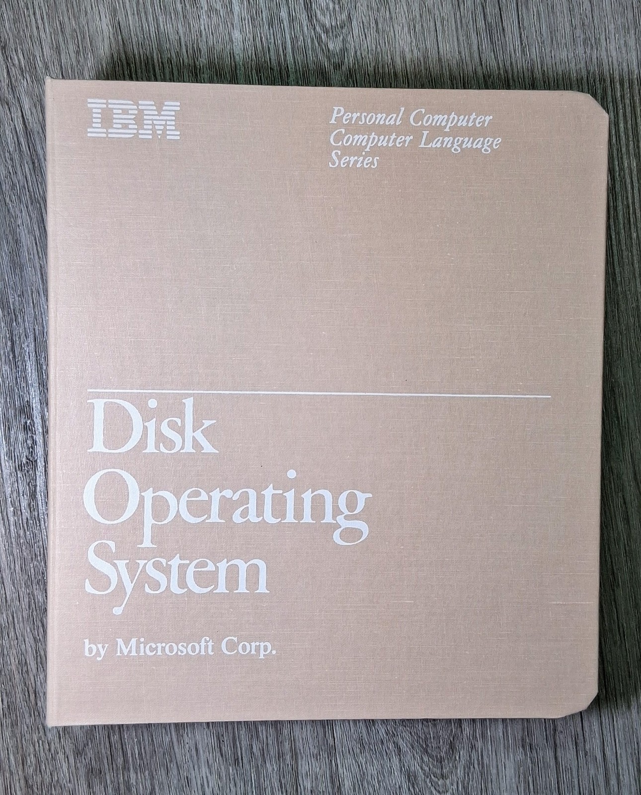 IBM DOS 2.1 6024120 Personal Computer Language Series Book Manual - No Floppys 