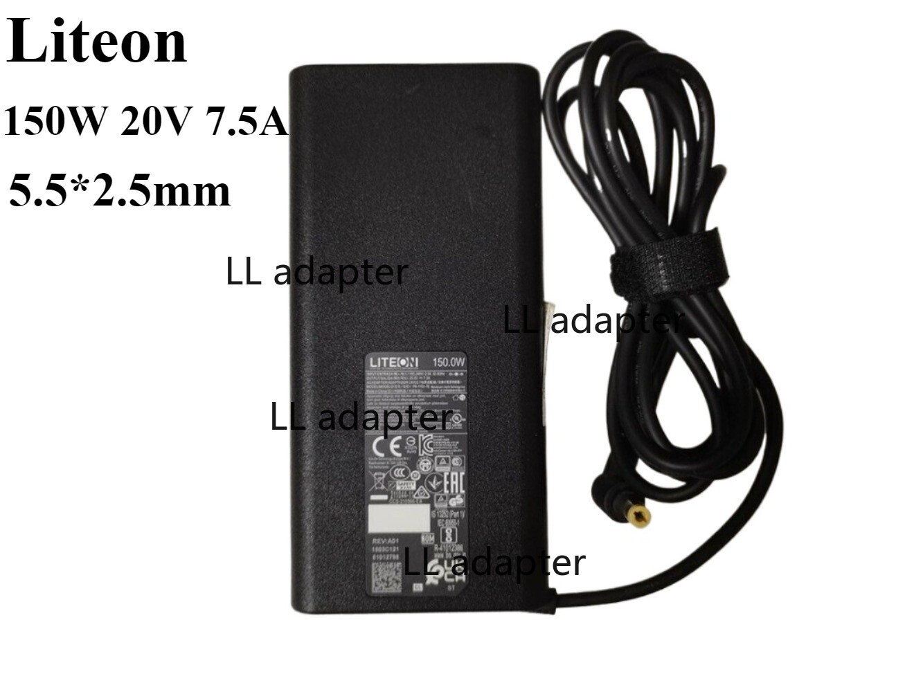 Liteon 150W 20V 7.5A Charger for Asus EeeTop ET2410IUTS-B034C 5.5*2.5mm Adpater