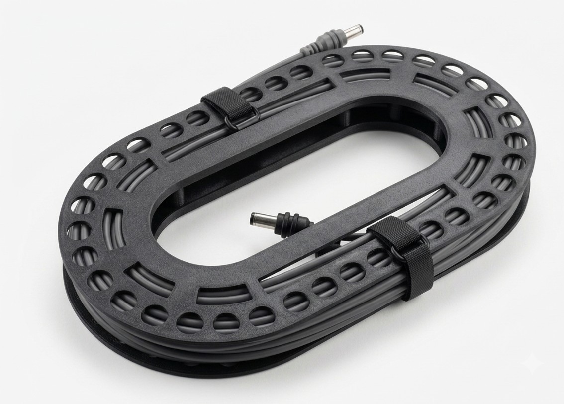 Cable Storage Compatible with Starlink Mini Ethernet Adapter Reel Wall Mounted R