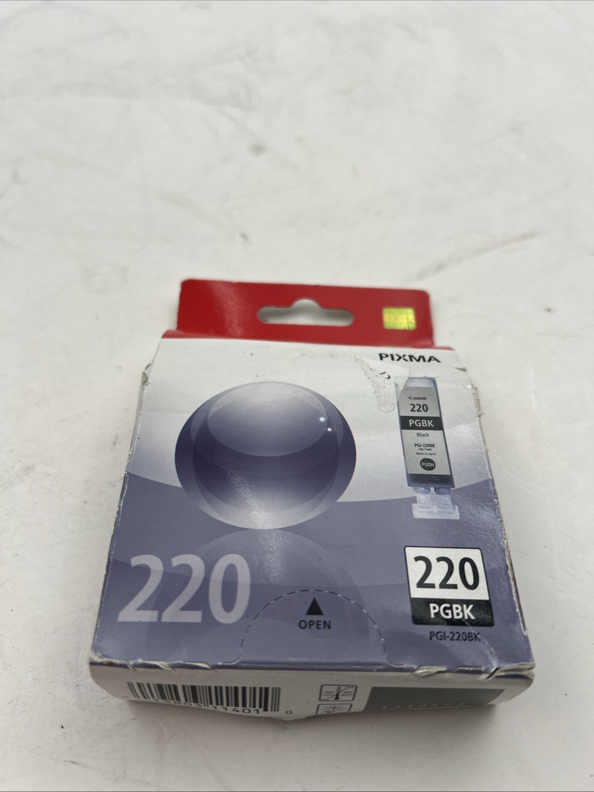Canon PGI-220BK PGBK 220 Black Ink Cartridge Genuine Sealed