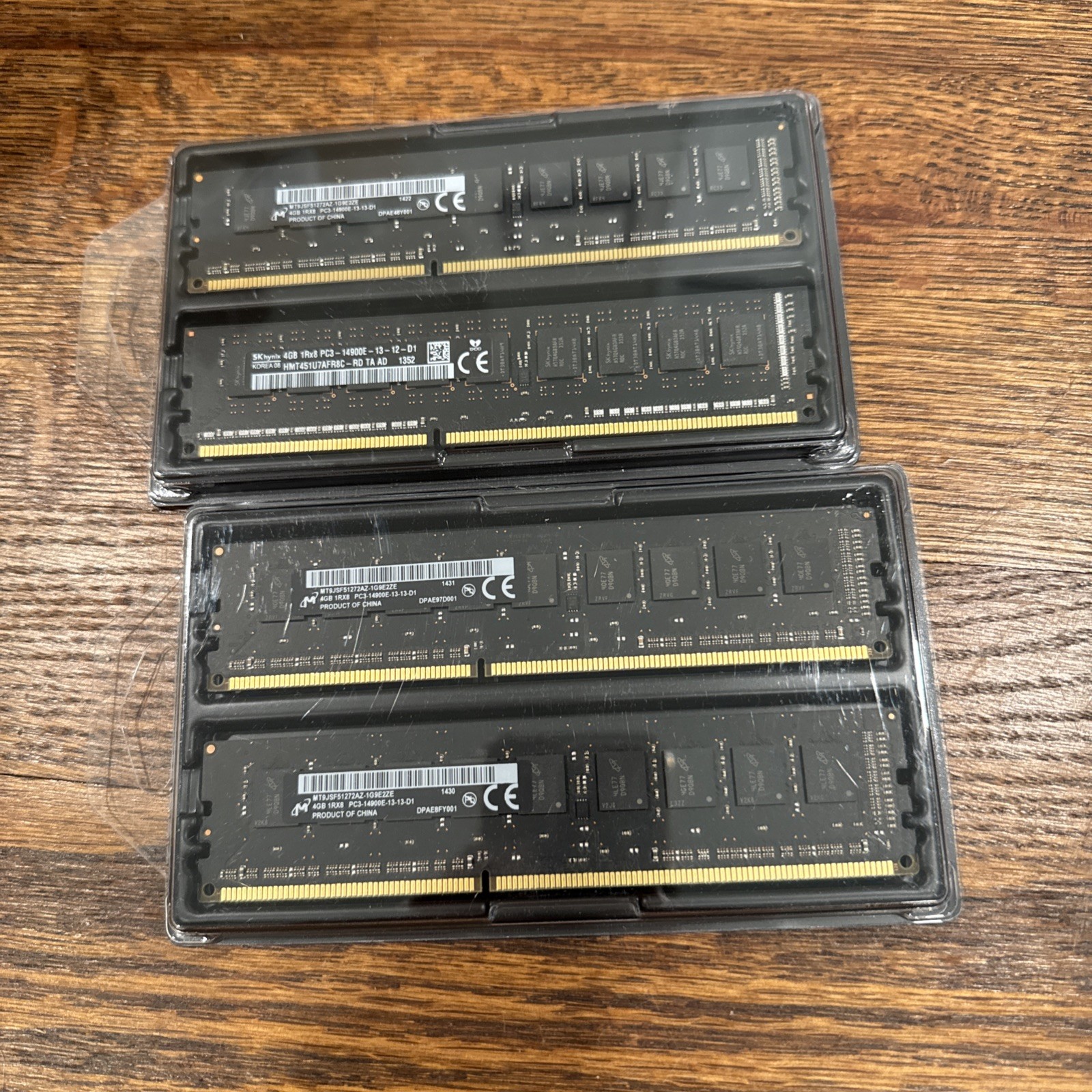 Apple OEM Micron 16GB 4x 4GB PC3L-14900S SODIMM Laptop  – MT8KTF51264HZ-1G9E