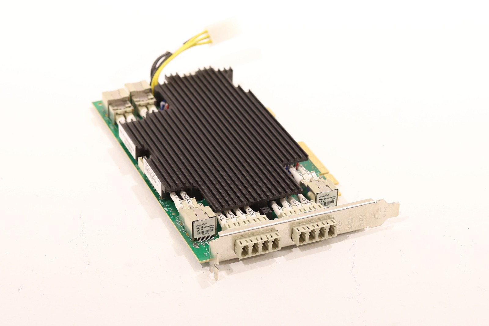 Riverbed Quad-Port 10GbE Fiber SR PCIe x8 Network Card P/N: 410-00191-01 Tested
