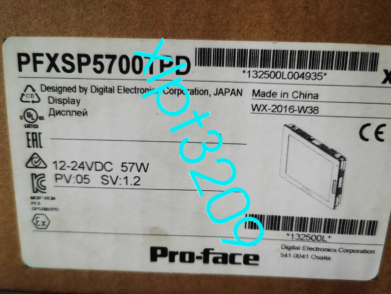 PFXSP5700TPD Pro-face  Touch Screen Brand New FedEx or DHL