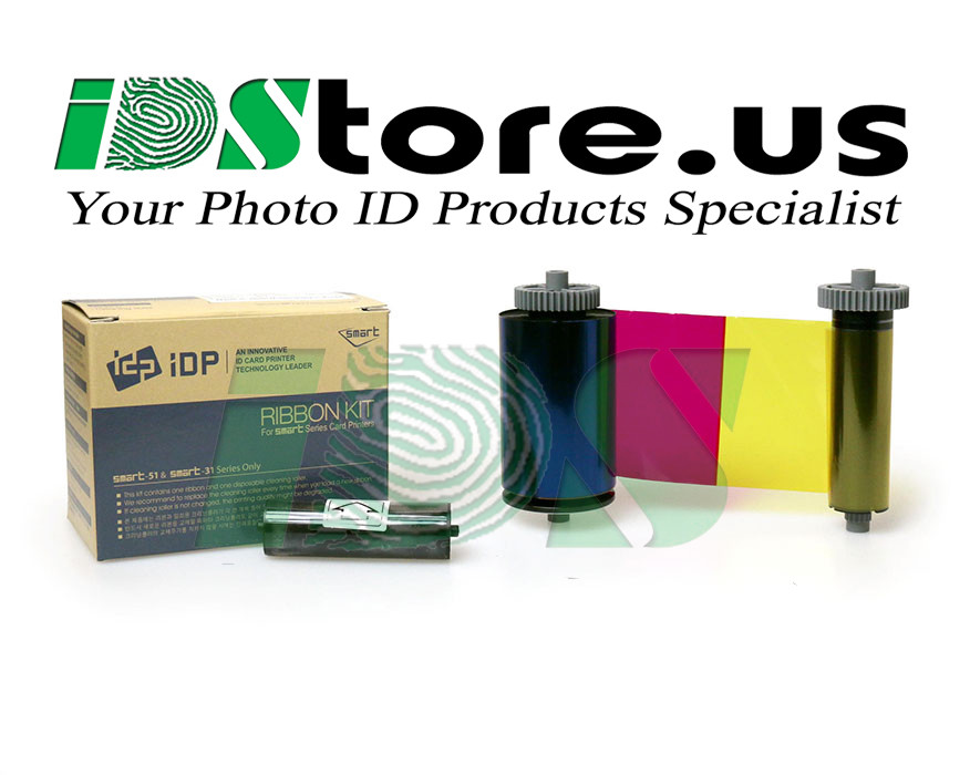 IDP 659366 YMCKO Color Ribbon Kit - 250 Prints - NEW