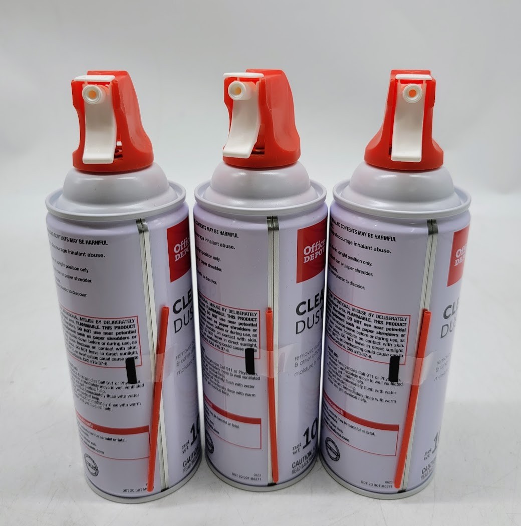 Office Depot Cleaning Duster, 10 Oz, Pack of 3 Cans