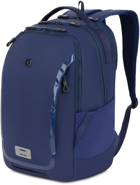 SwissGear Shield Laptop Backpack, Navy, 18.5"x12"x6"