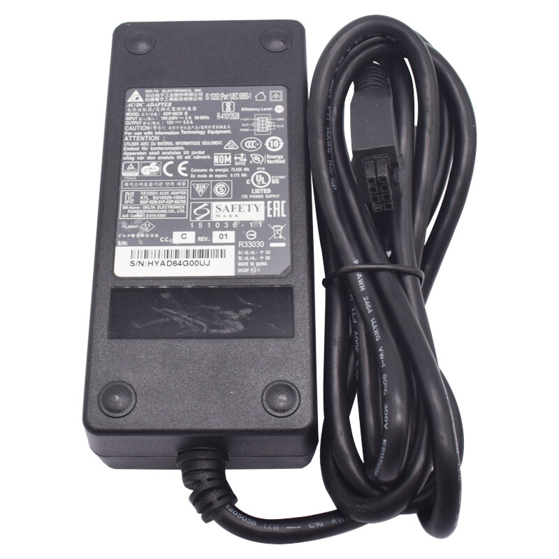 Delta ADP-66CR B 8Pin 12V 5.5A AC Adapter Power Supply Charger