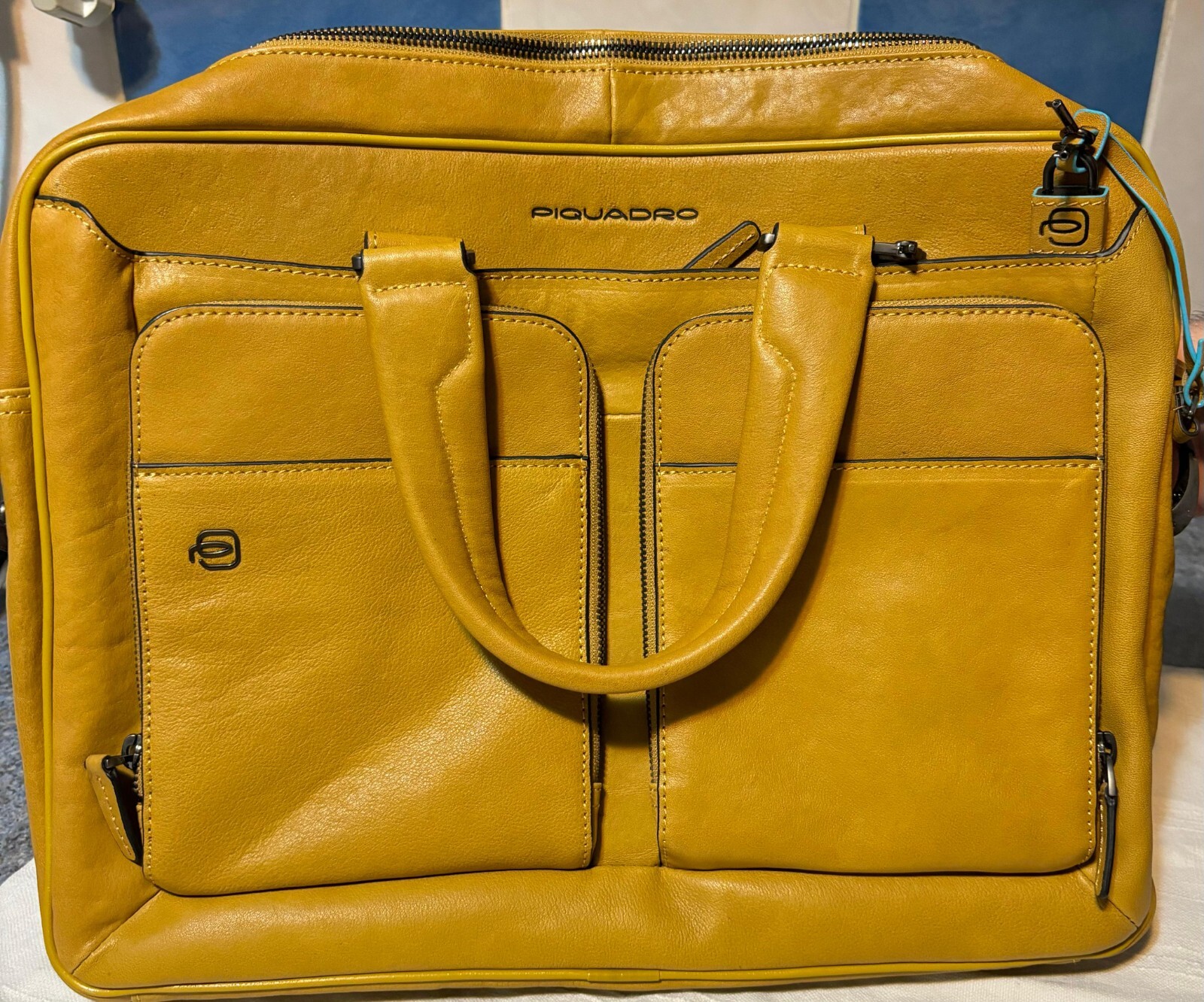 Piquadro Slim Exp. Laptop Bag