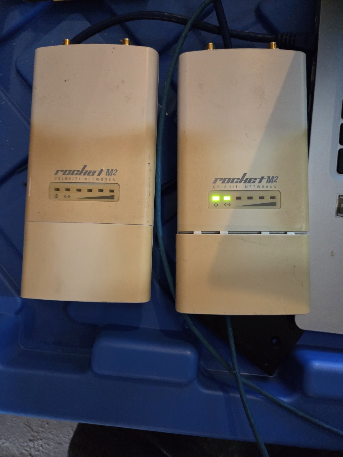Ubiquiti Rocket M2 2.4GHz airMAX CPE XW ROW Tested Reset Working (International)