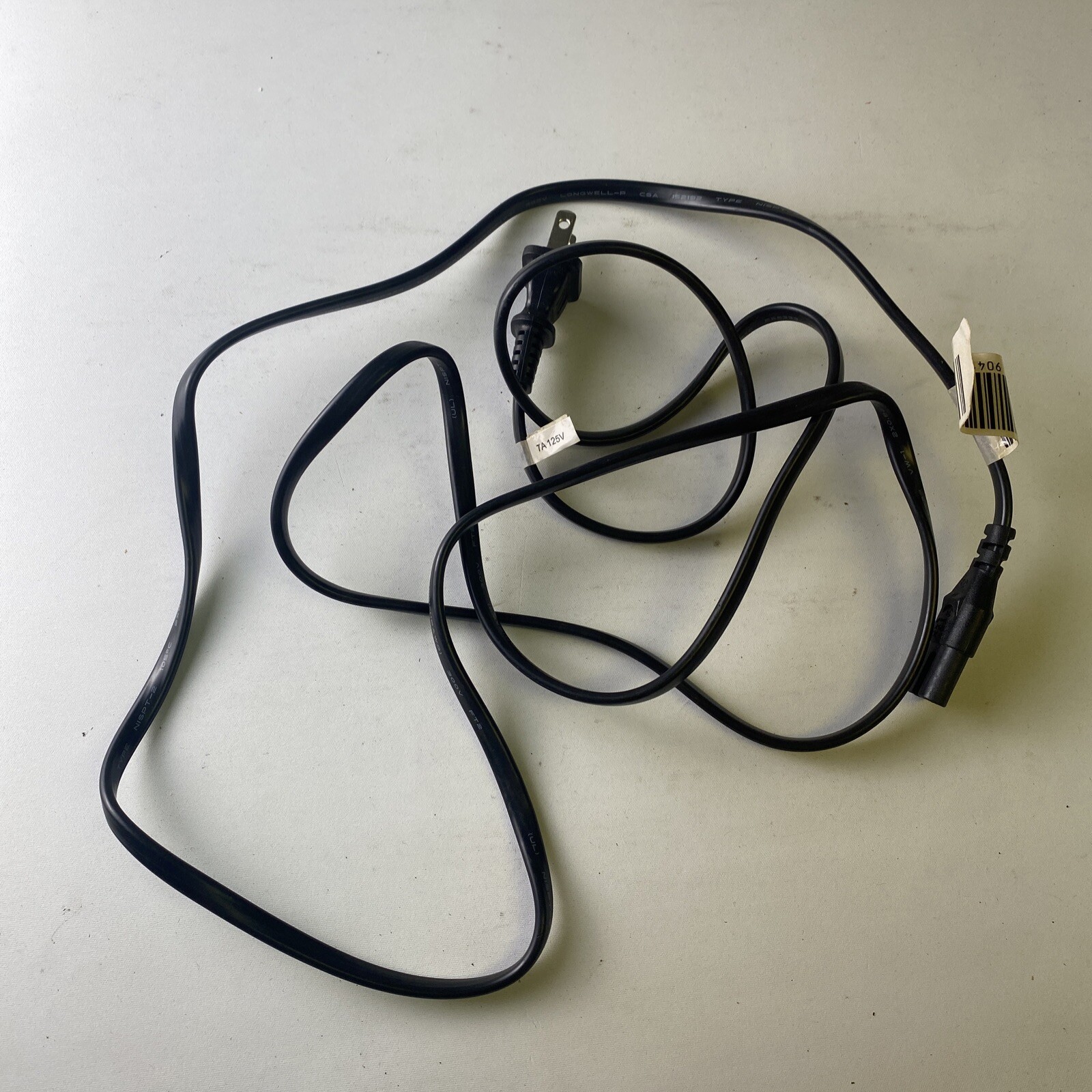 Longwell Power Cord CSA-Type 300V Black 152192 