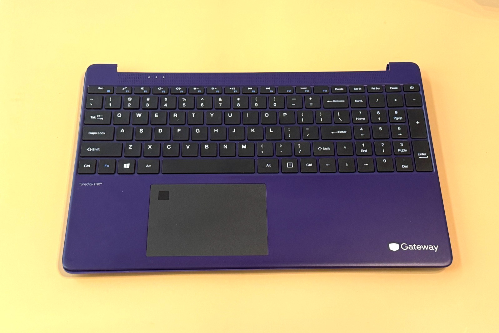 Genuine GATEWAY GWTN156-7PR 15.6" Top Cover Palmrest Touchpad Keyboard - PURPLE