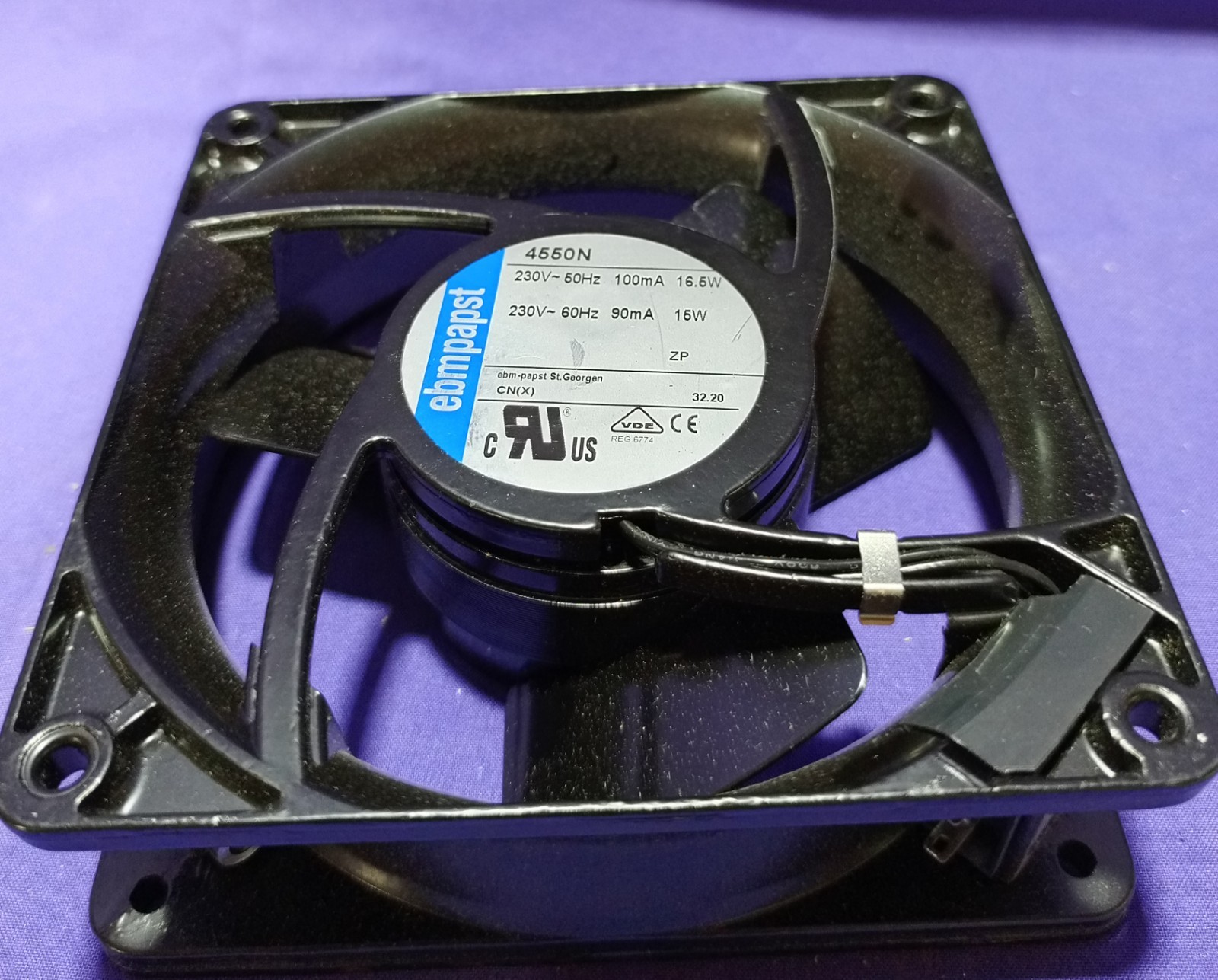 Ebmpapst Cooling Fan 4550N