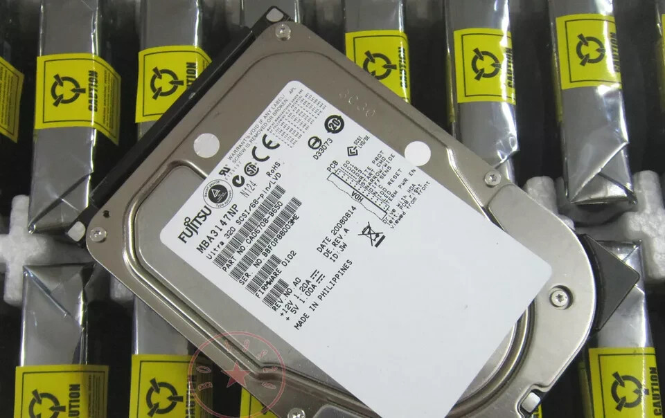 FOR Fujitsu MAP3147NP 147 GB,Internal,10025 RPM,3.5" MAP3147NP Hard Drive