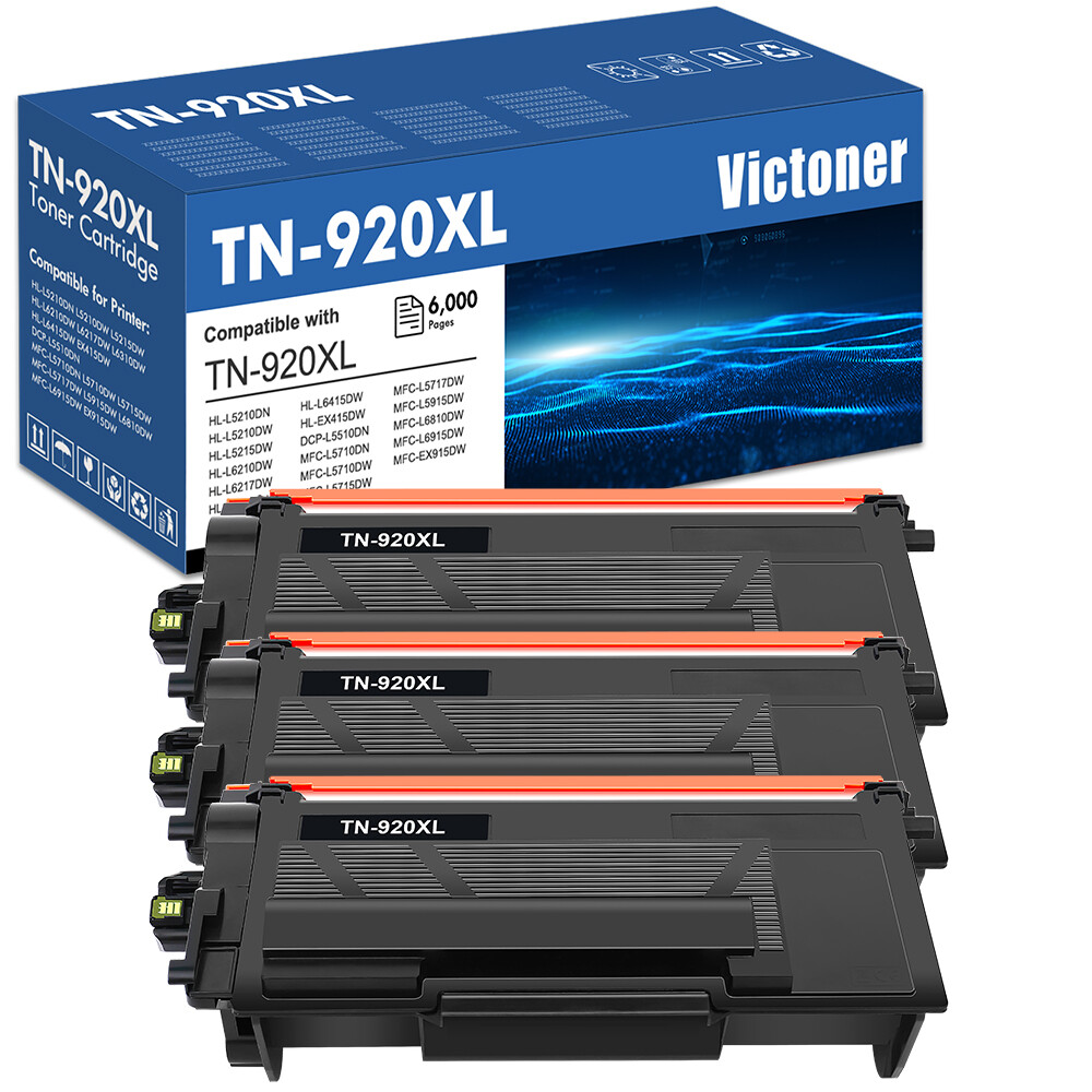 Hi-Yield TN920XL Fits for Brother TN920 Toner MFC-L5715DW L5717DW HL-L6217DW lot