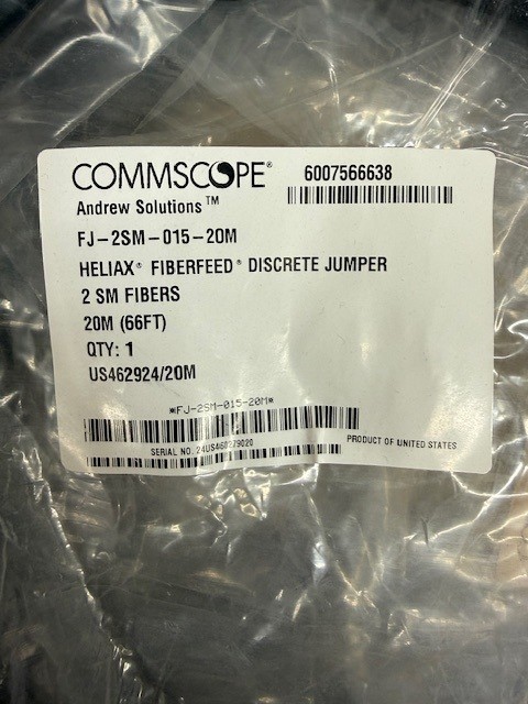 FJ-2SM-015-20M - Commscope 20M Ruggedized LC-LC SM Duplex