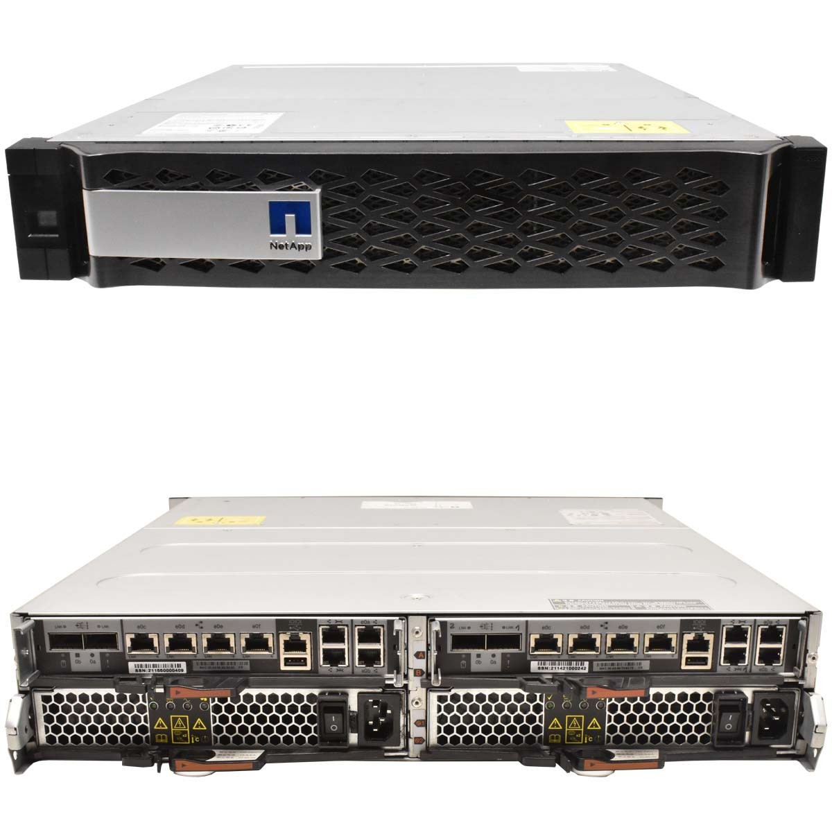 NetApp FAS2520 NAF-1201 Expansion Shelf Disk 12x LFF 2x Controllers 111-01323