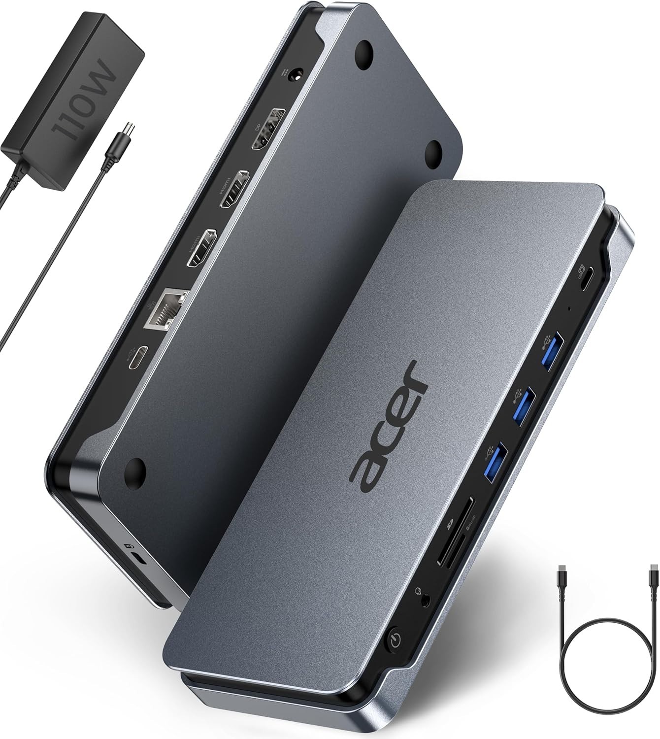 Acer Premium 13-in-1 Docking Station with 110W PD & Triple Monitor Support | Dua
