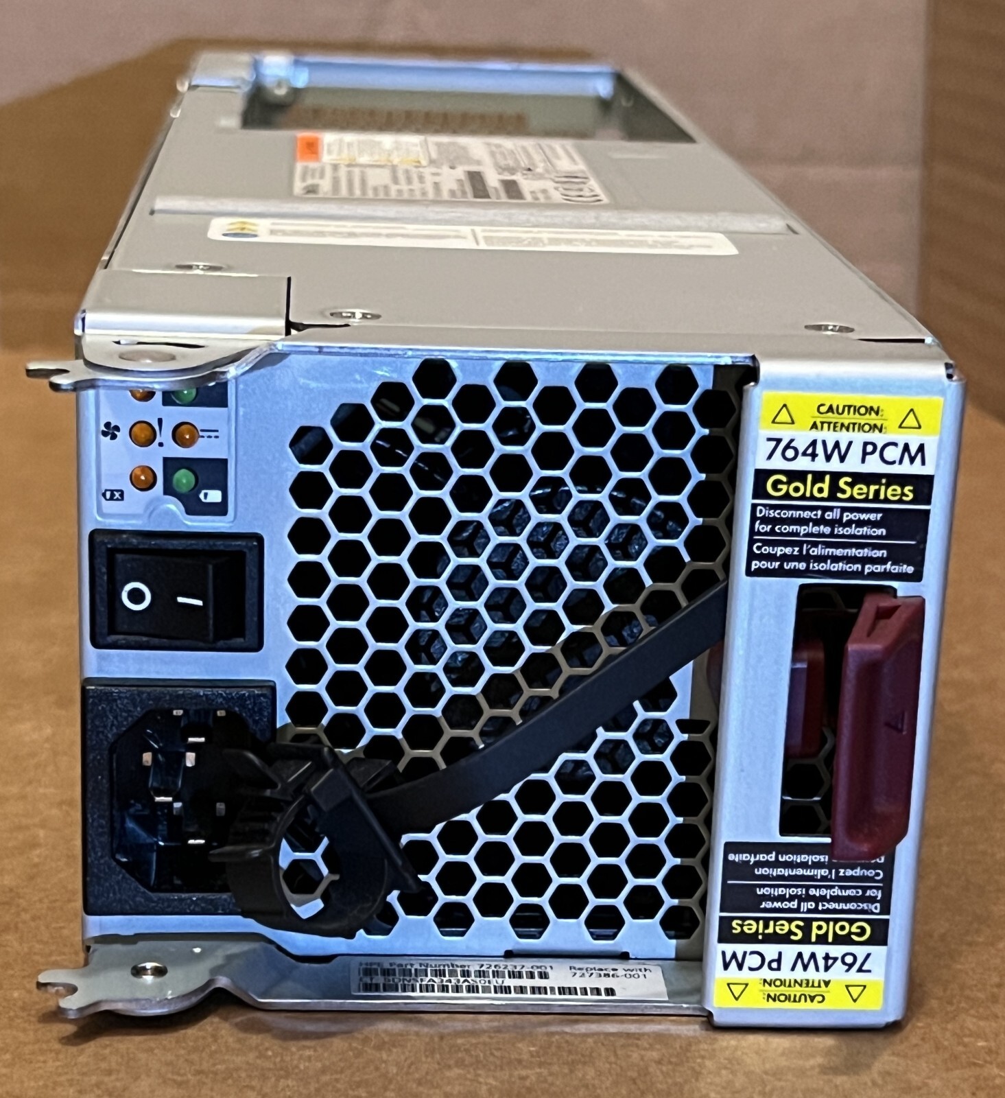 Bel SP-PCM2-HE764-AC-HPE, SPAXRTX-07AG, 0974244-09, AC 764W Power Supply Module.