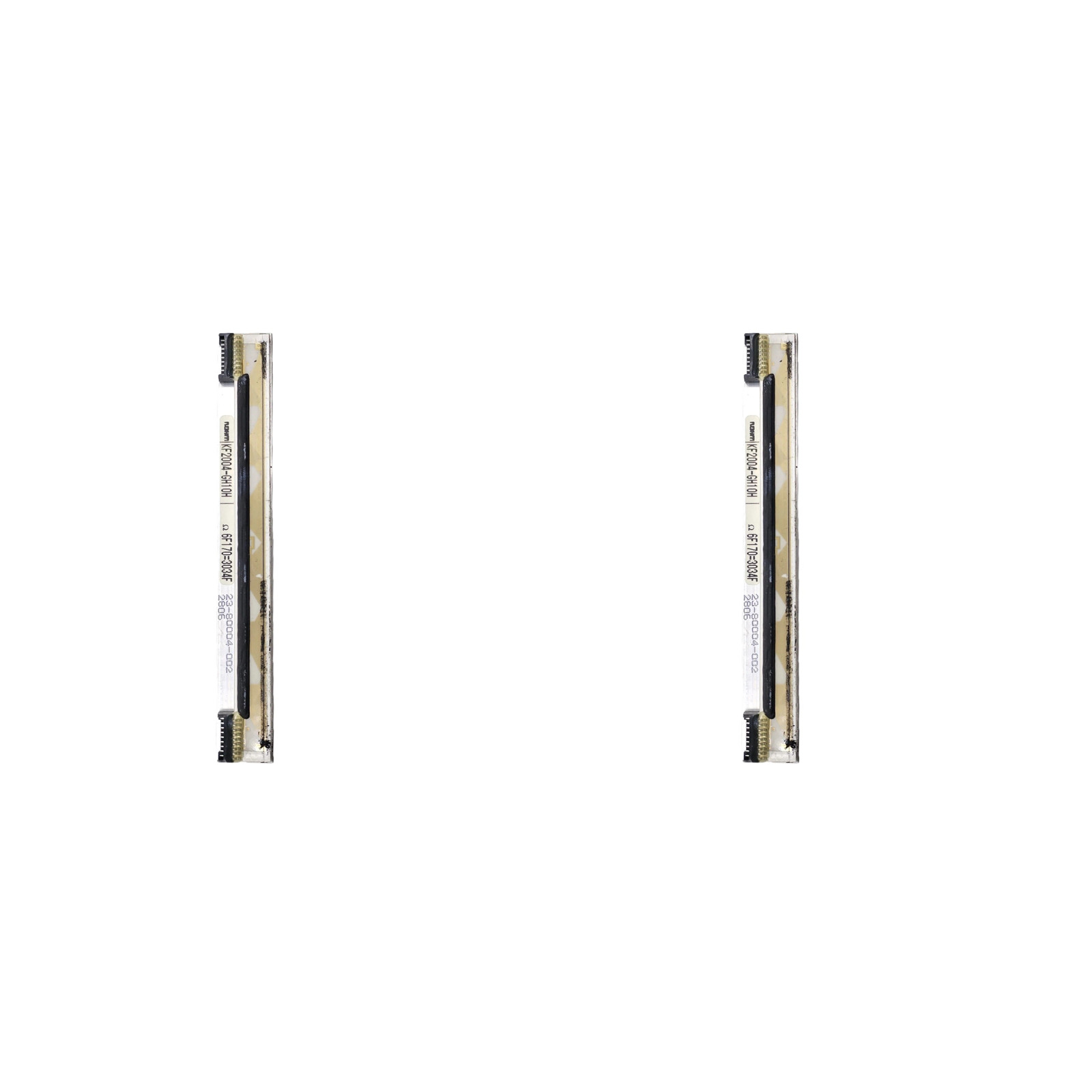 2pcs KF2004-GH10H/Y Printhead For Argox A180 OS214 OS-214 For Zetex Z50X O4-250