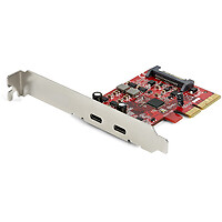 PEXUSB312C3 StarTech.com 2 Port PCIe USB 3.1 Card 2x USB-C 3.2 Gen up to 1 ~D~