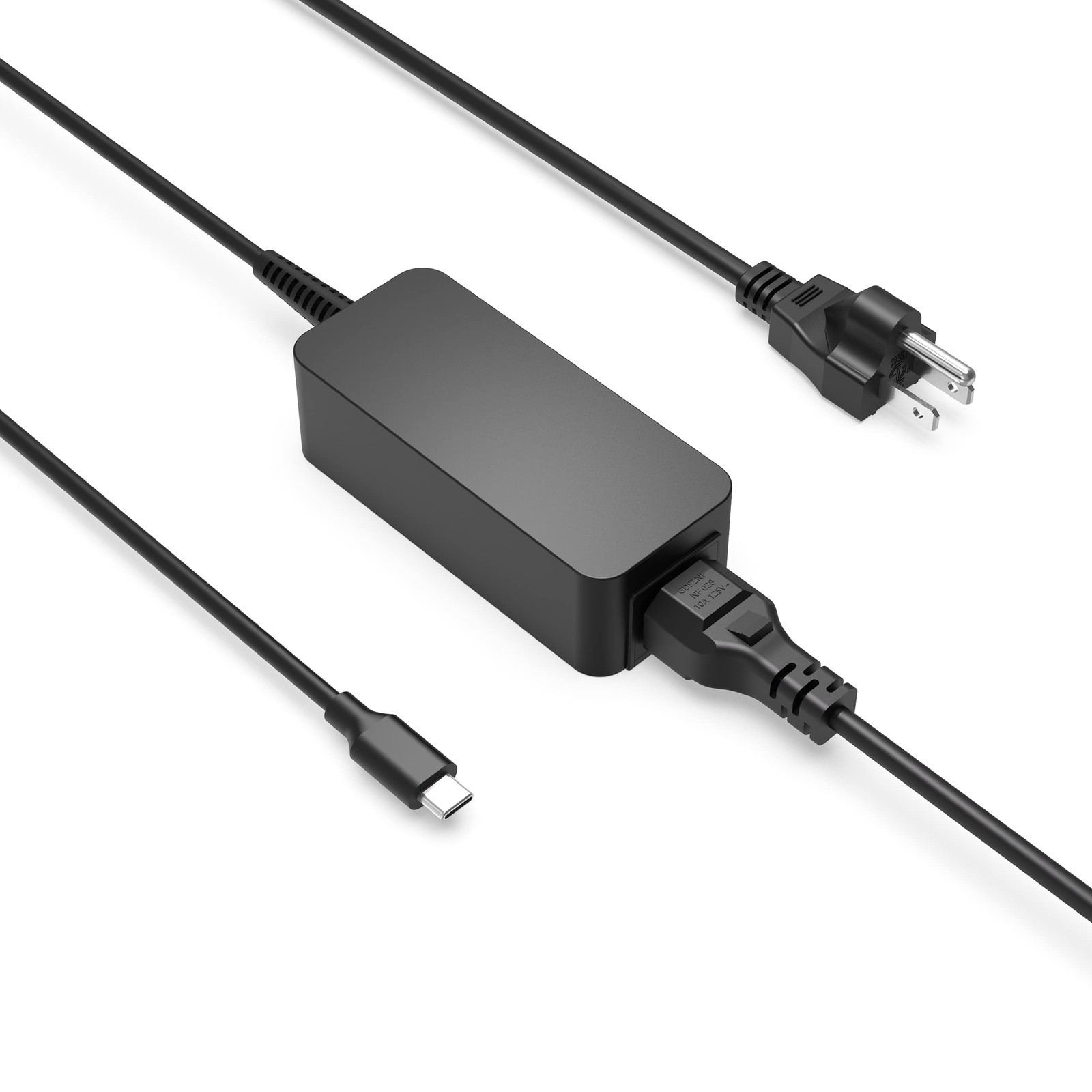 Nicpower 45W Usb-C Charger Compatible Lenovo Yoga 910 720 720S 910-13 910-13Ikb
