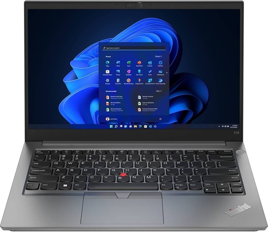 Lenovo ThinkPad E14 Gen 4 14" FHD 4.4GHz i5-1235U 16GB 256GB SSD Windows 11 PRO