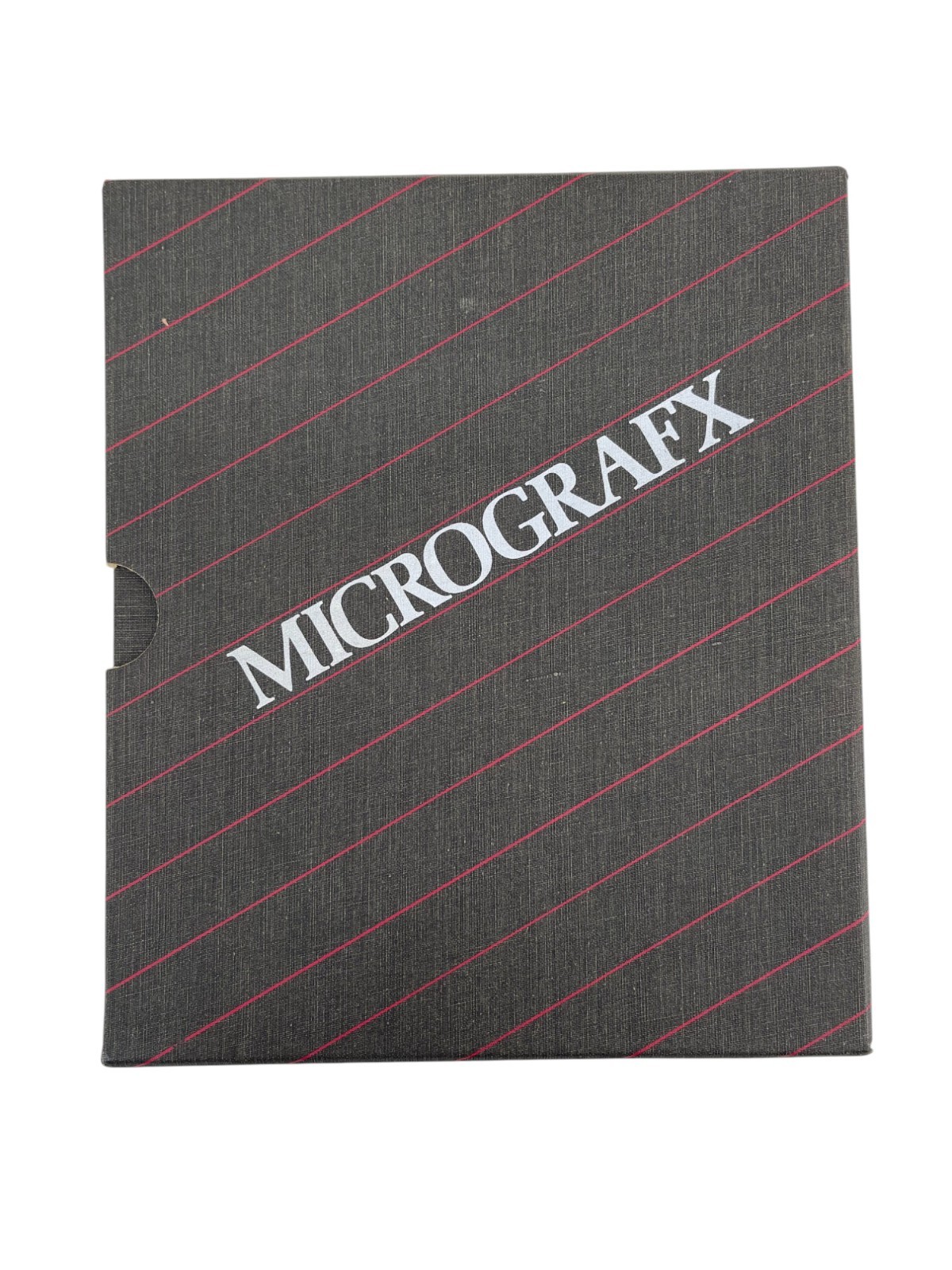 Vintage Micrografx PC-Draw DOS 2.0 Demo Software Set w/ 5.25" Disks, Binder