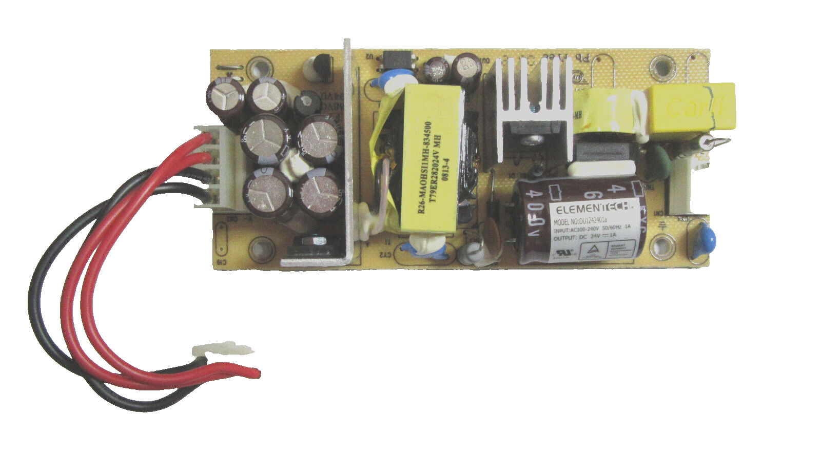 Genuine 24VDC / 1A Open Frame Power Supply for Moxa NPort 5650-16 Serial Server