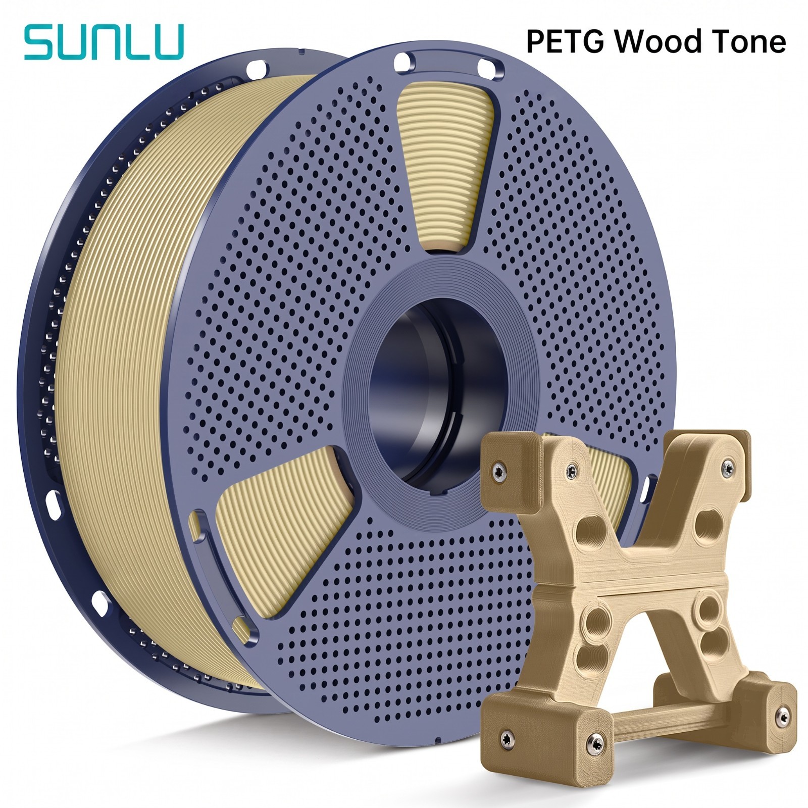 [ Buy 10 Pay 6] SUNLU PETG Filament 1KG Stronger than PLA Impact Proof