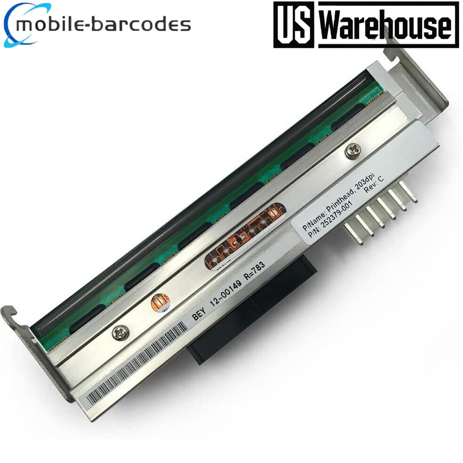 Printhead for Printronix SL4M T4M 203dpi Thermal Label Printer PN:252379-001