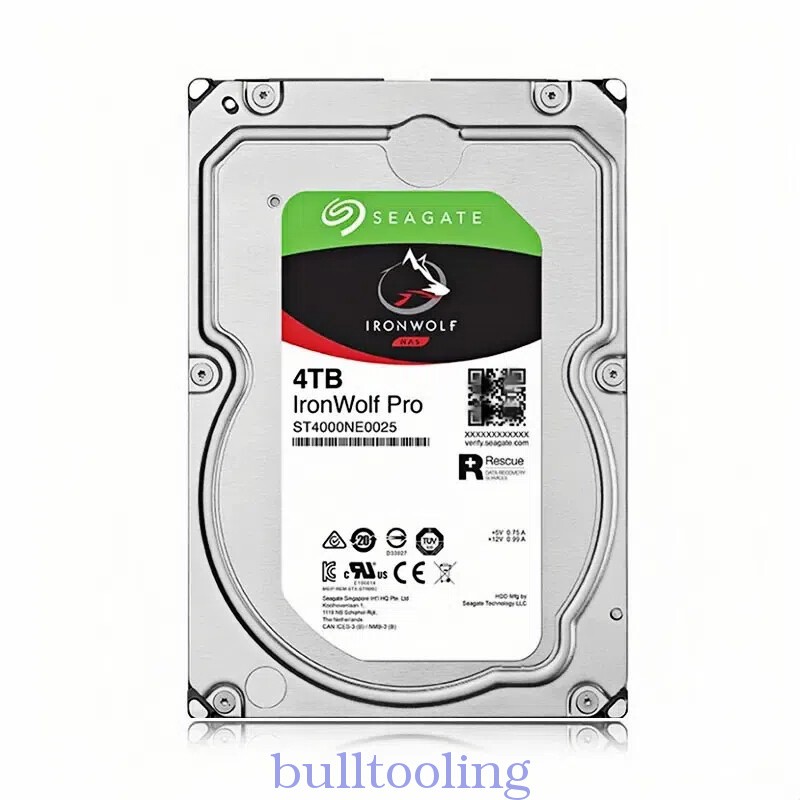NewSeagate IronWolf Pro ST4000NE0025 NAS 4TB 7200RPM 3.5" Internal Hard Drive