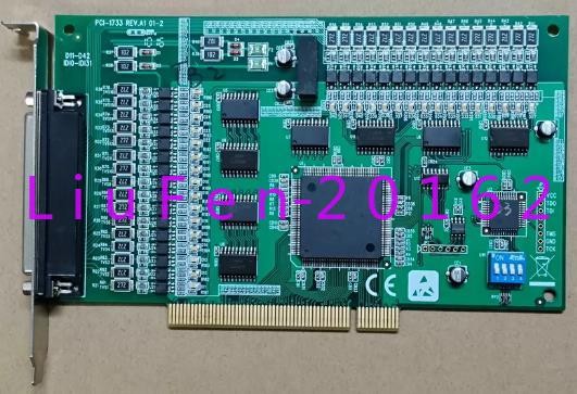 1pc used  ADVANTECH PCI-1733 REV.A1 01-2 card