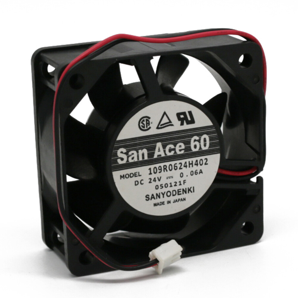 New for Sanyo Denki 109R0624H402 Pico Ace 25 24V 0.06A 6025 60mm Cooling Fan