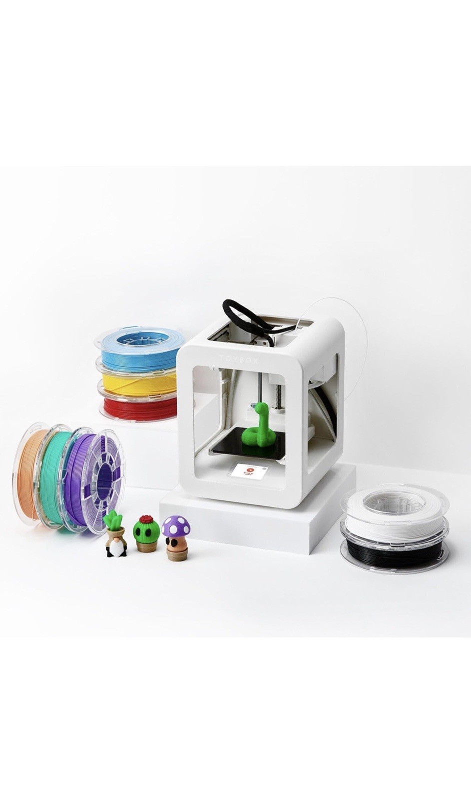 Toybox El paquete de impresora 3D Alpha Three para niños Multi Color