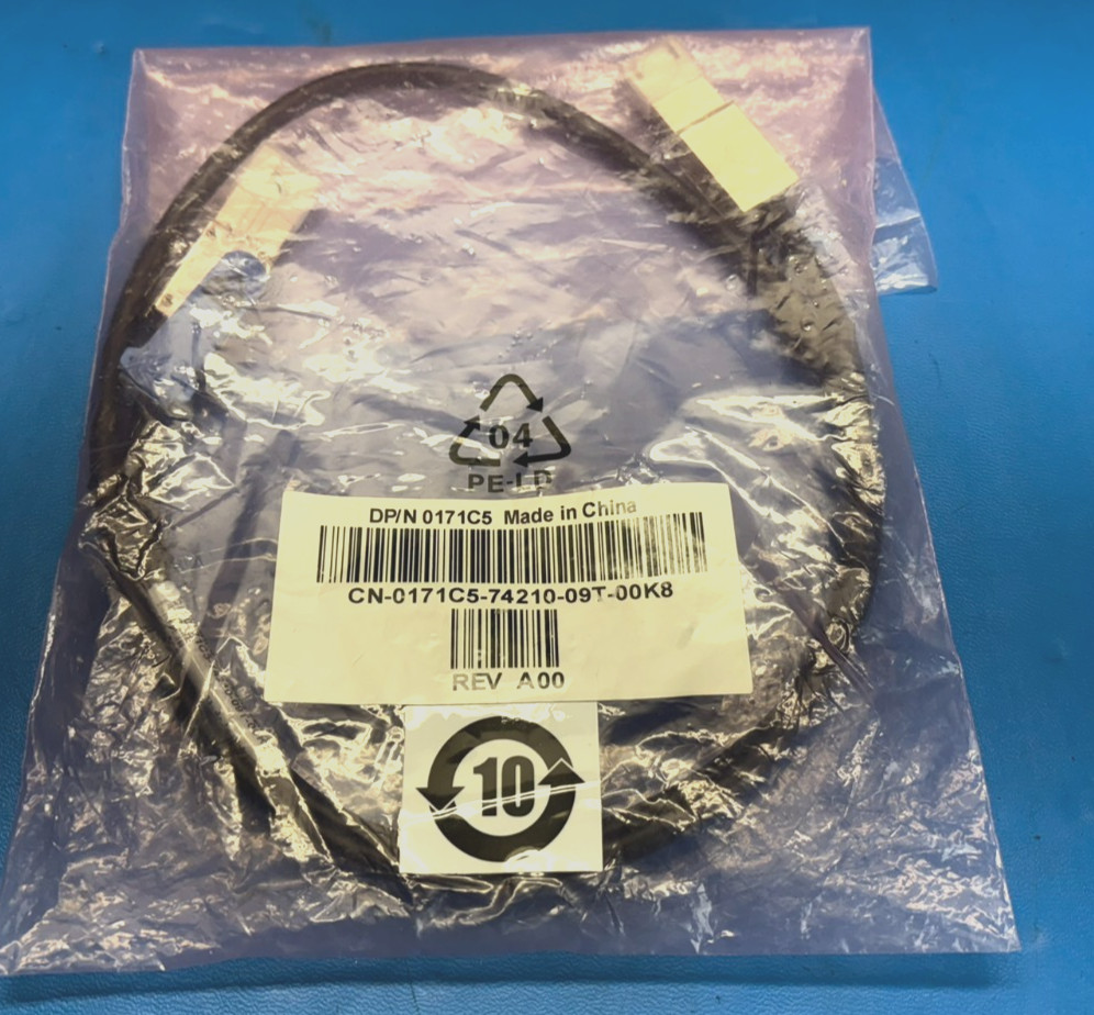 DELL PowerVault CN-0171C5-74210 1M 4x Pair Mini SAS SFF-8088 E124936-D Cable