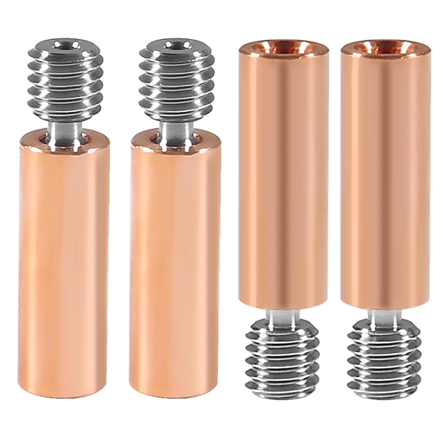 Alinan 4pcs CR10 Bimetal Heatbreak, Upgrade Ender3 Heatbreak 