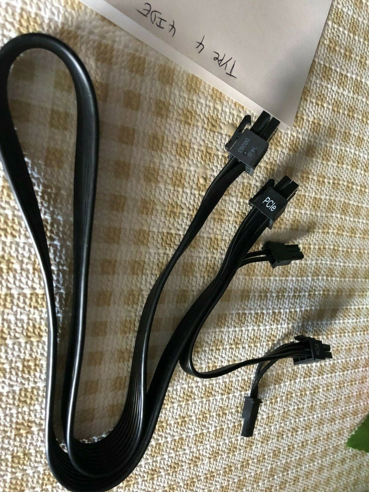 Orginal Corsair 8 PIN TO 8 pin +( 6+2 PIN) PCIE VGA POWER cable  TYPE 4,TYPE 3