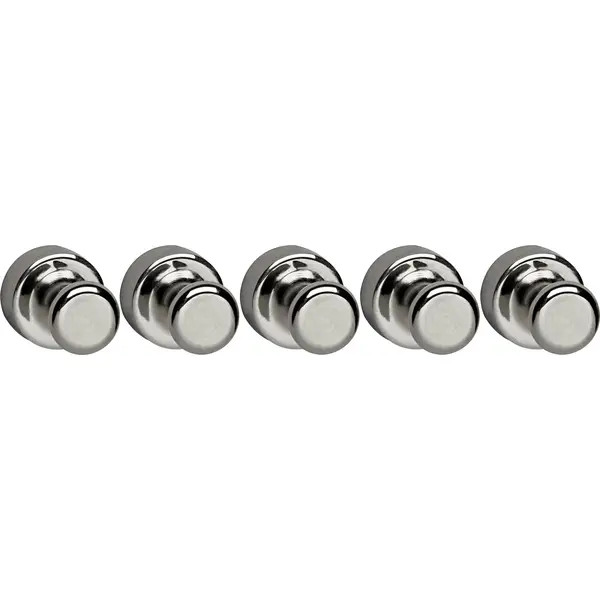 Maul 6168696 MAUL Neodymium Magnet (Ø x H) 12mm x 16mm Silver Cone 5pcs