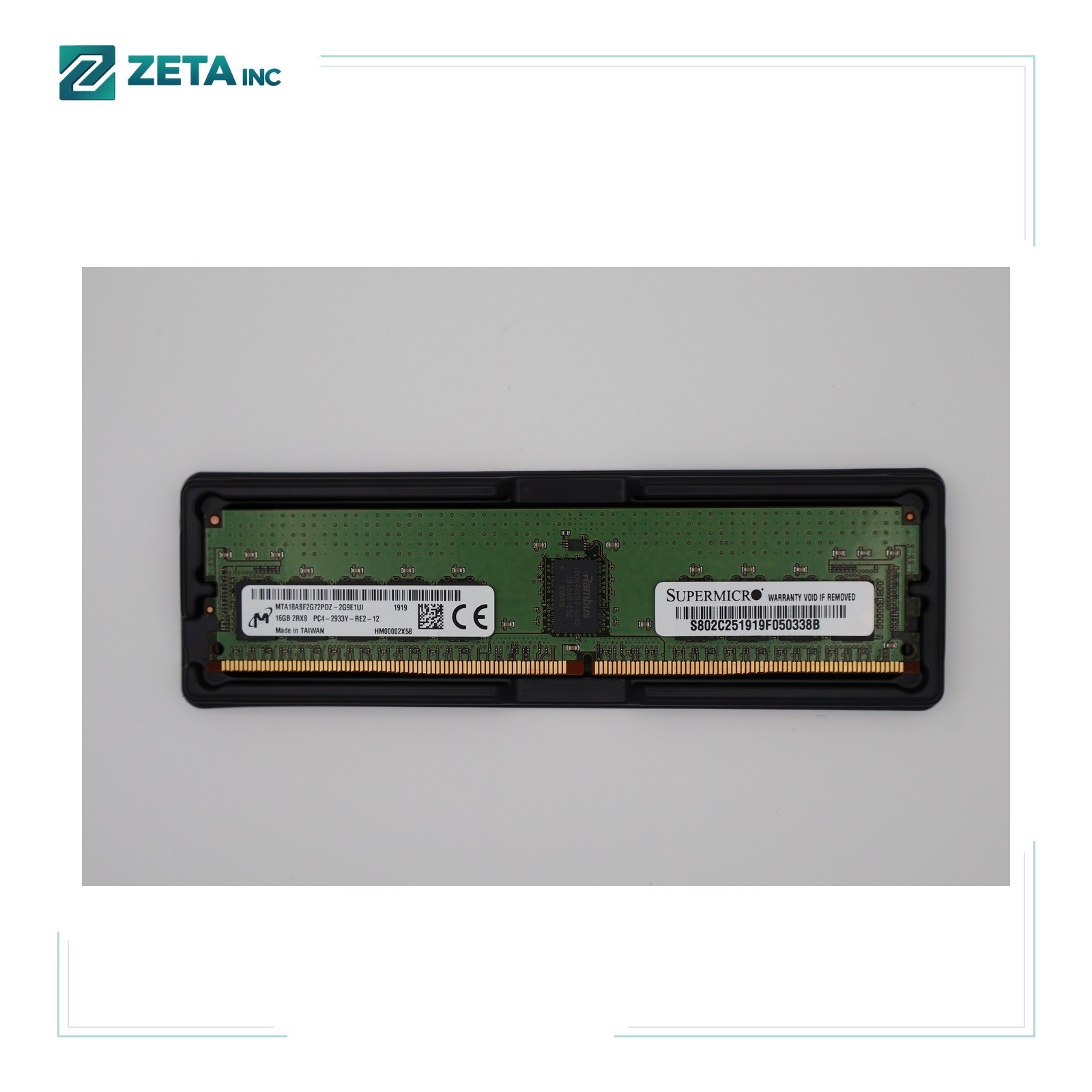 MICRON MTA18ASF2G72PDZ-2G9E1 16GB (1X16GB) 2RX8 PC4-2933Y MEMORY