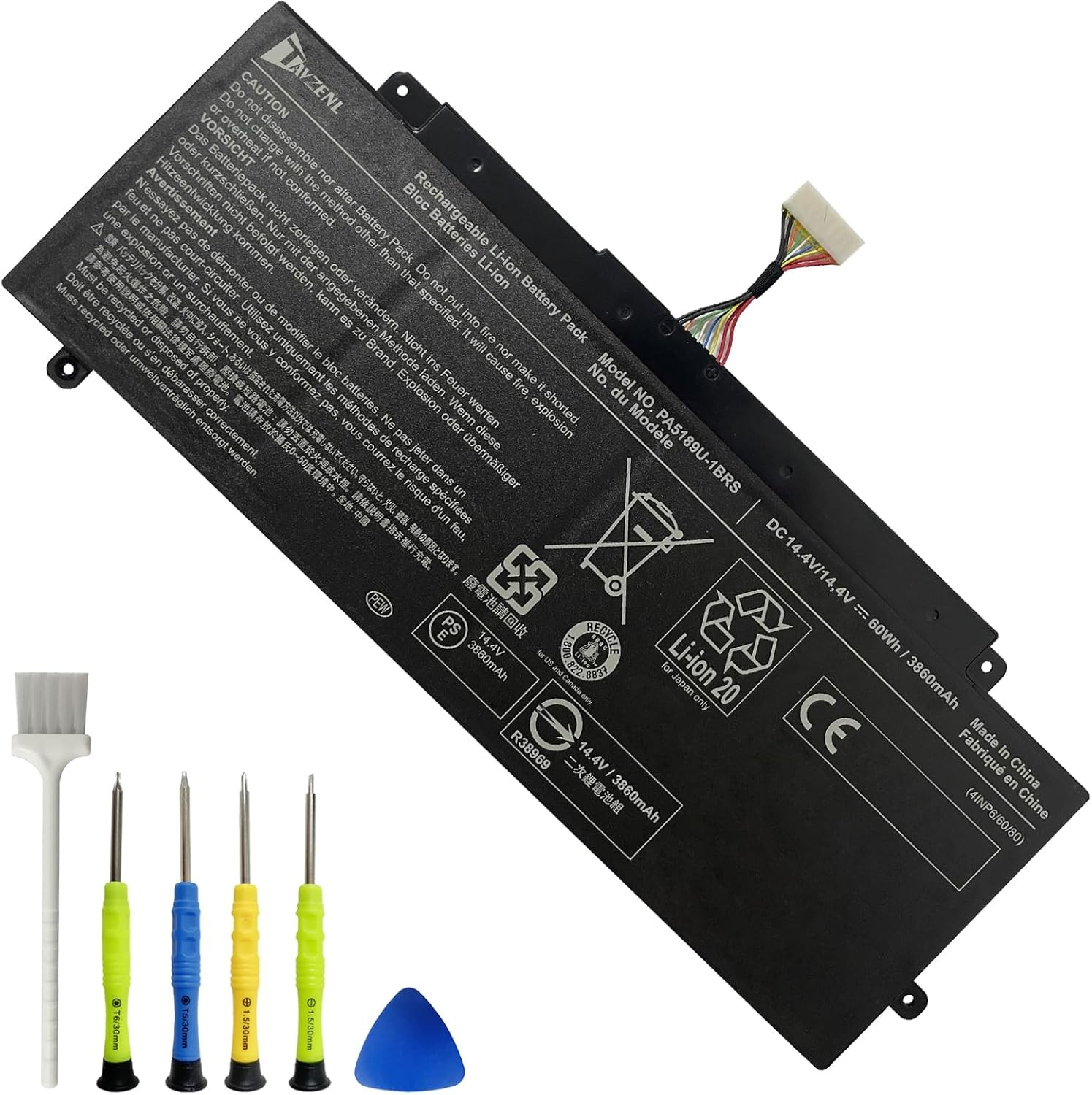 PA5189U 1BRS Battery Replacement for Toshiba Satellite P50W B BST2N01 P55W
