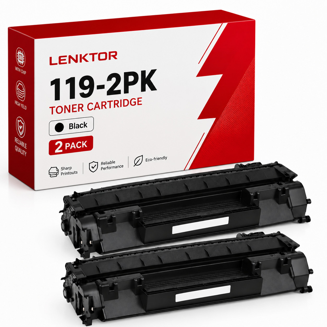 119 2PK Toner Cartridge for MF5850DN MF5960dn LBP6300dn LBP6650dn MF5950dw