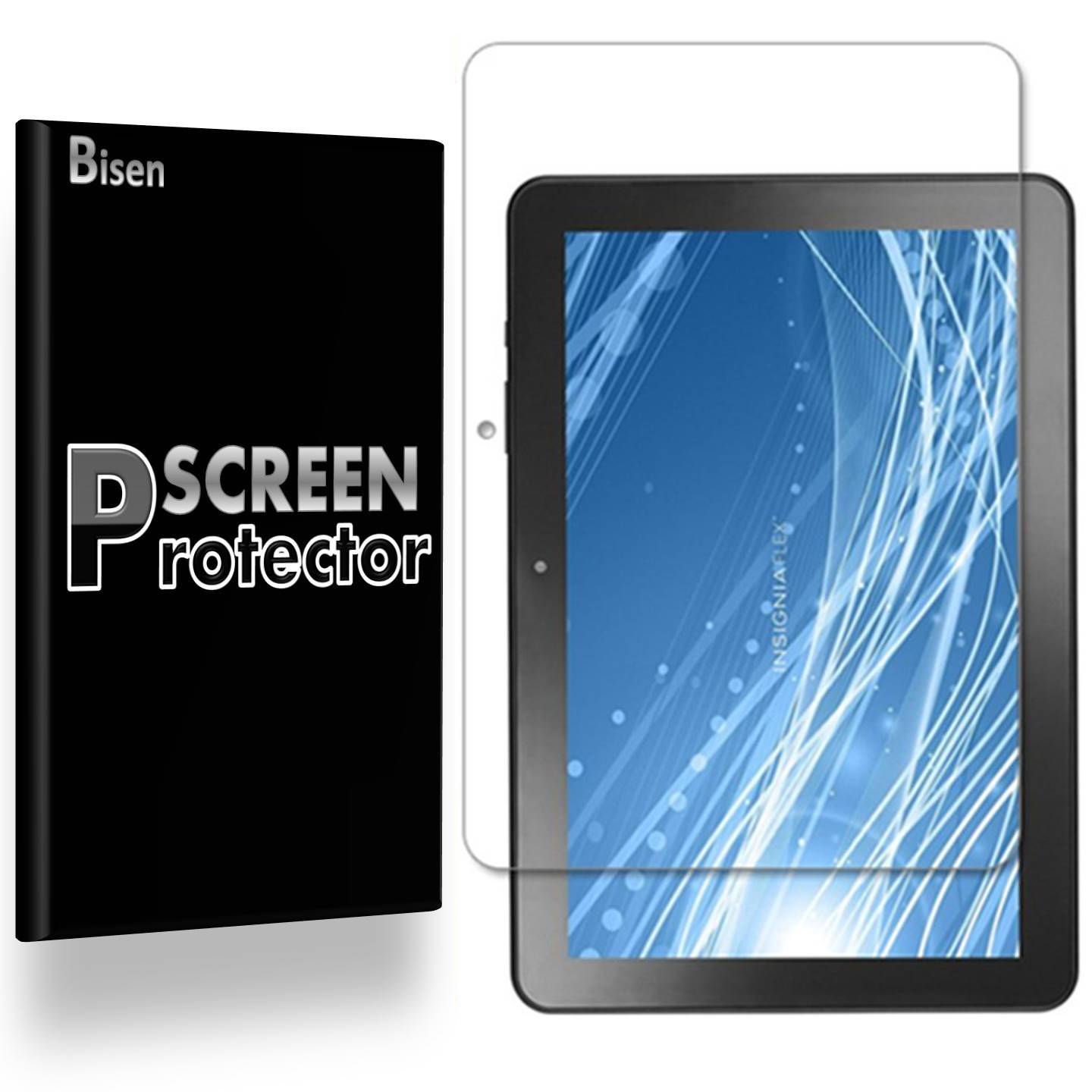 Insignia 10" / 10.1" Flex (NS-P10A7100 ) [3-PACK] Clear Screen Protector Guard
