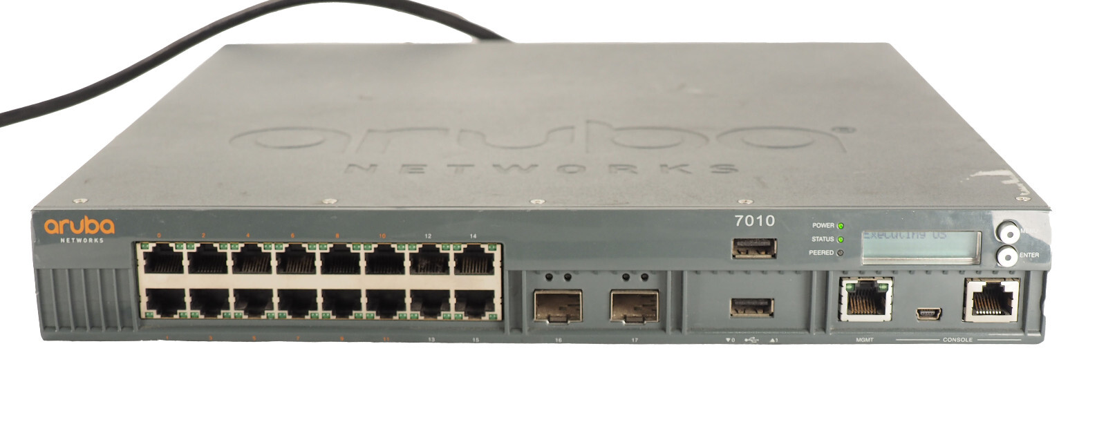 Aruba Networks 7010 JW679A 16 Port 2 SFP Port Networking Switch 