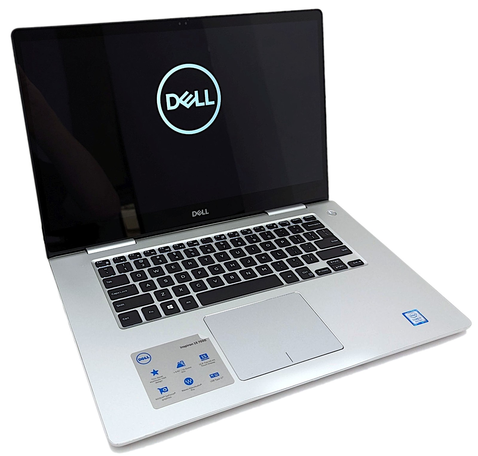 Incomplete Dell Inspiron 7570 15.6" Touch Laptop i7-8550U 1.80GHz 8GB RAM MX130