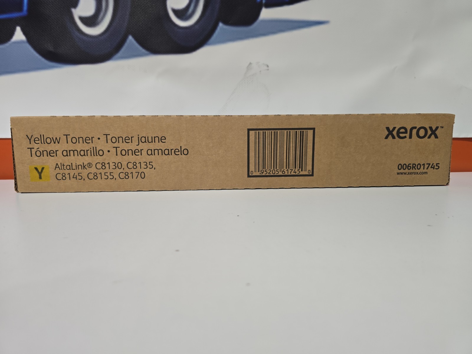 New OEM Xerox Yellow Toner 006R01745